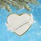Polarx 3.25 In In Our Hearts Forever Christmas Tree Ornament , Memorial Keepsake Religious